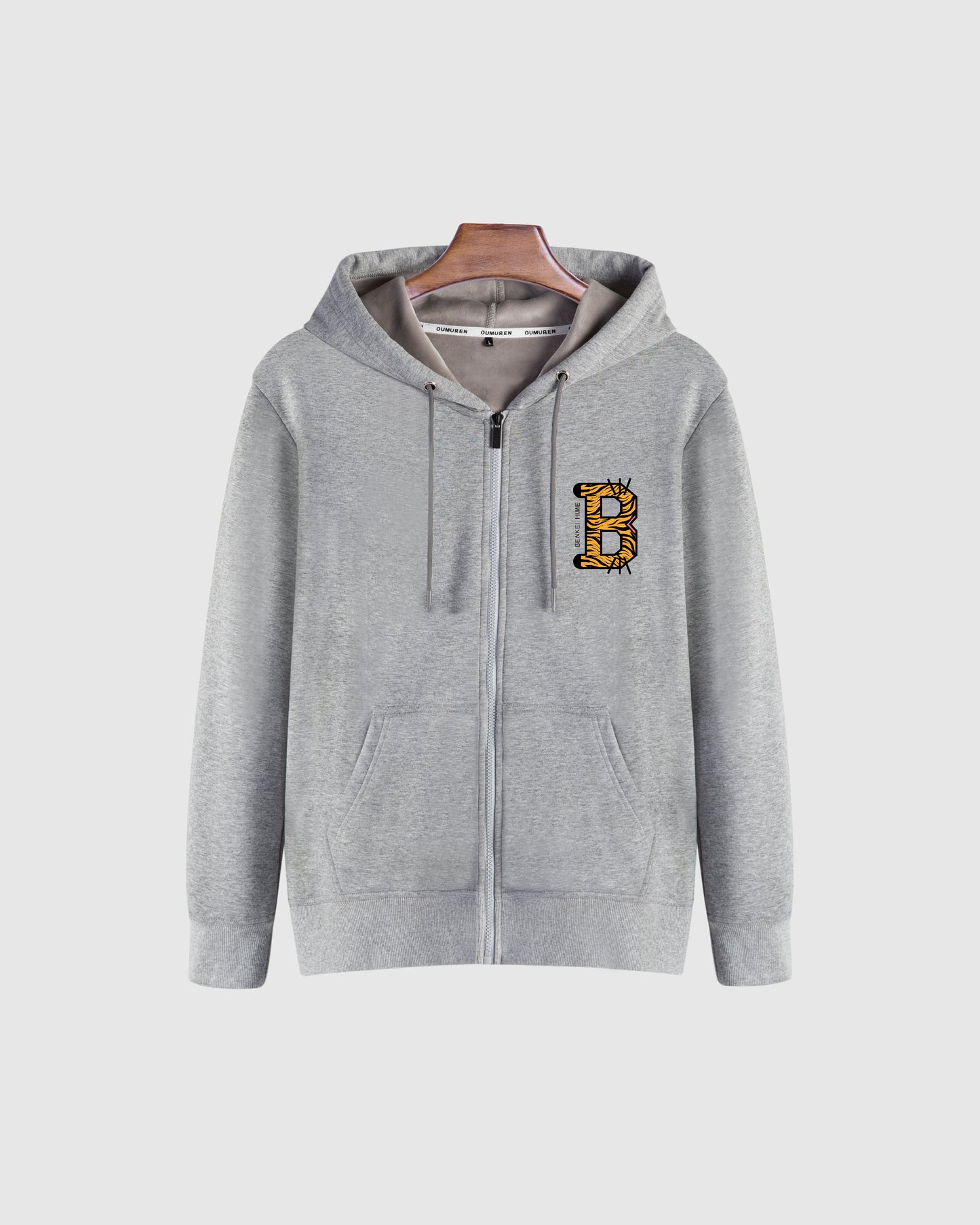 BH Tiger Zip Hoodie