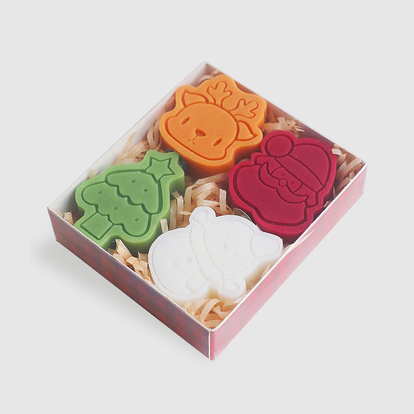 Christmas 4-Piece Candle Set