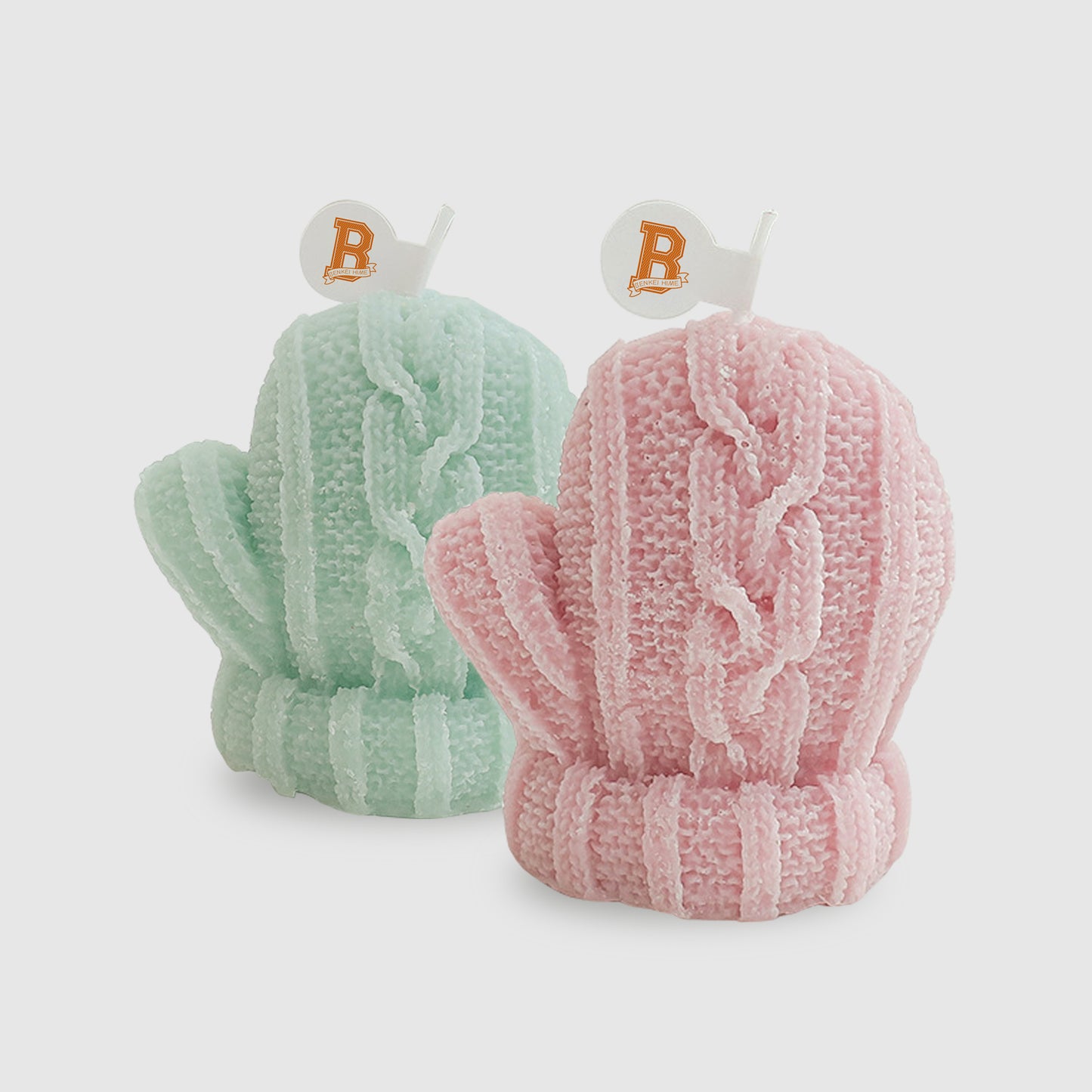 Mitten Candle Set