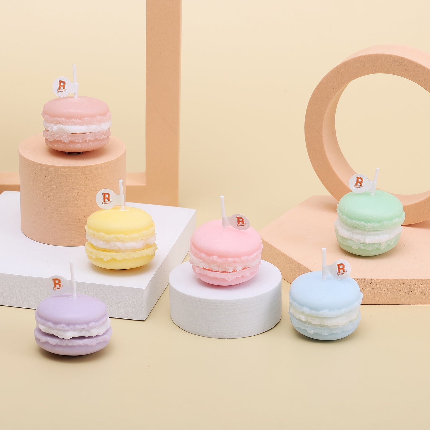 Macaron Candle