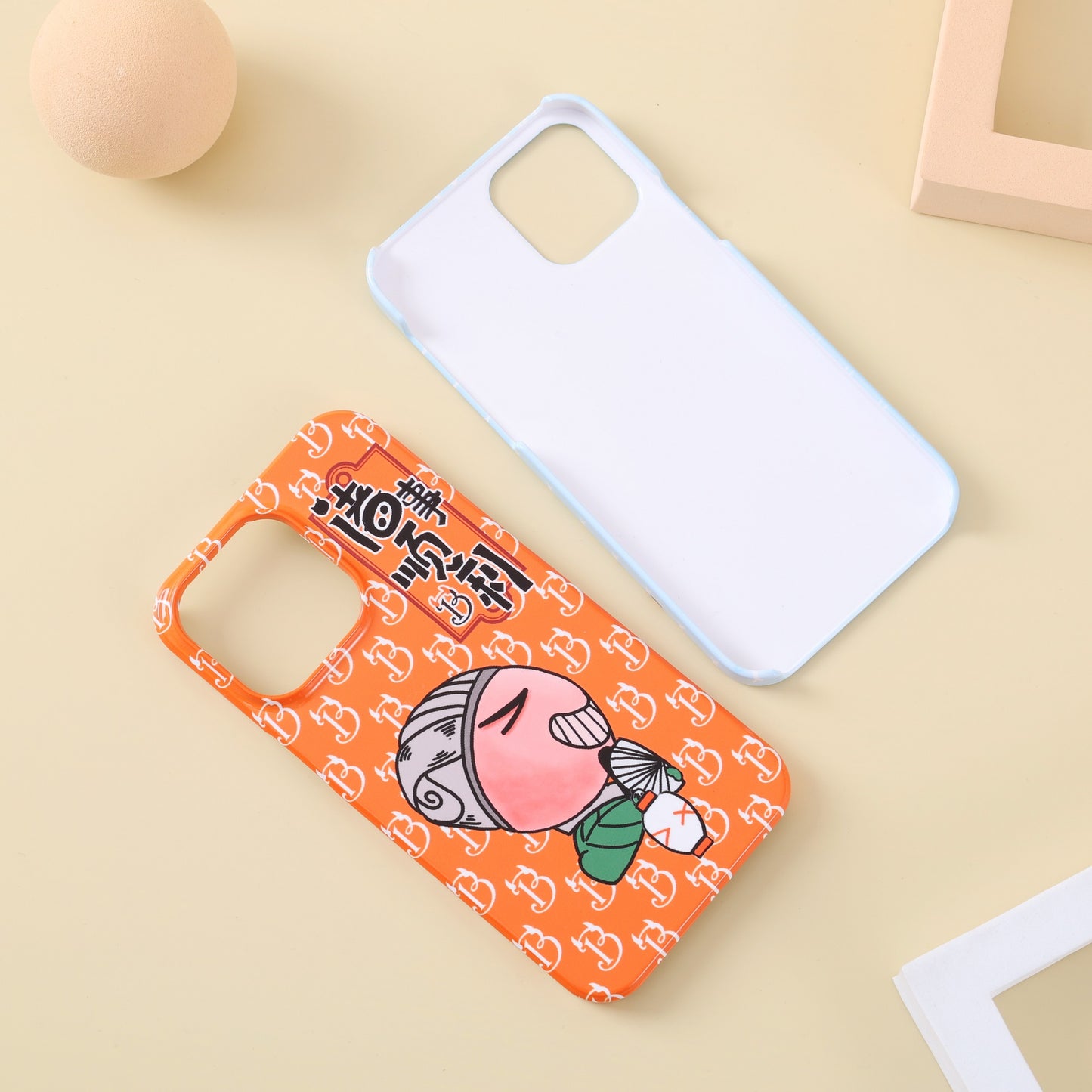 BH IPHONE CASE-Orange Hime