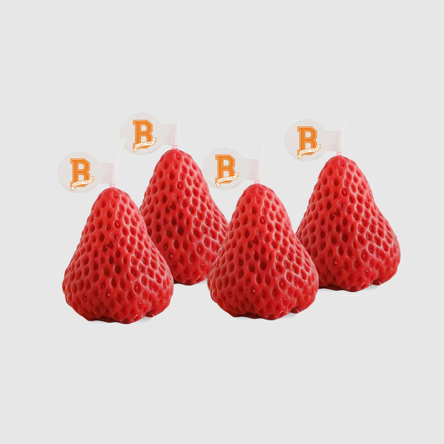 Strawberry Candle Set