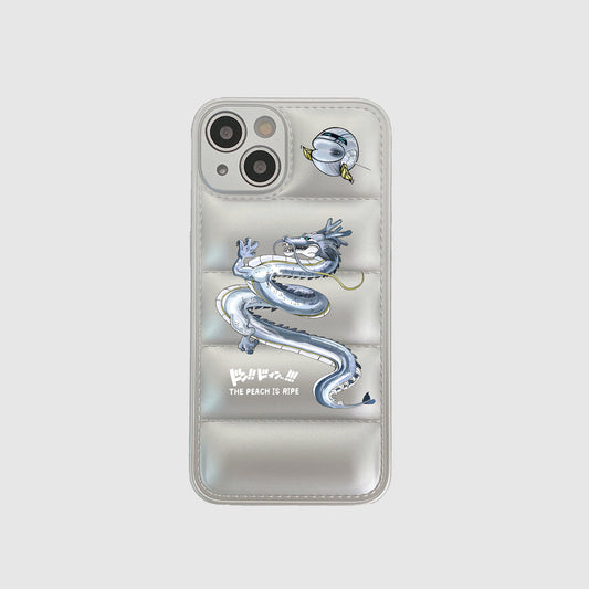 IPHONE Case-Silver Dragon (Winter Edition)